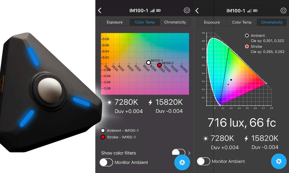 7 steps to successful measuring of colour temperature of a speed light with the Illuminati light meter for iOS