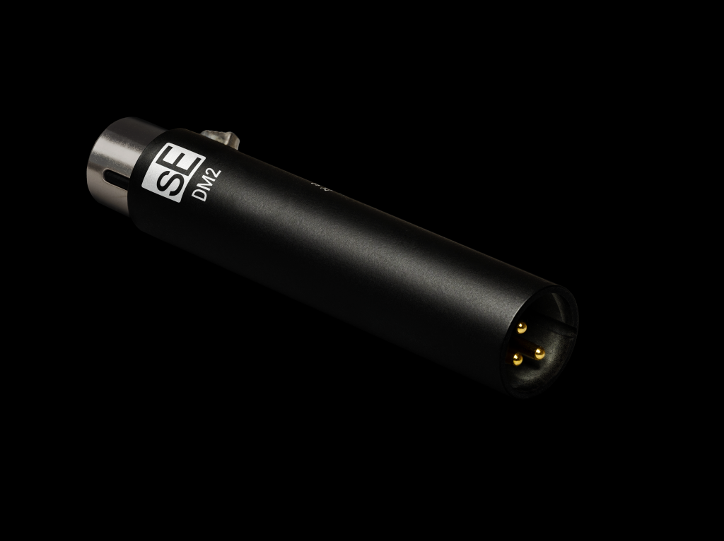 sE Electronics’ DM2 Black inline preamp looks great, adds gain without noise and can make your mic sound more open or less so